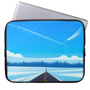 Housse Pour Ordinateur Portable Avions et beau ciel bleu