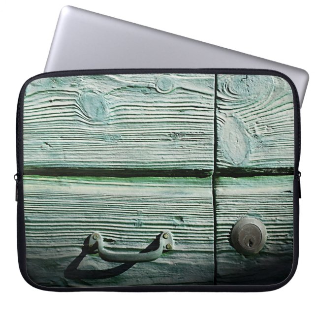 Housse Pour Ordinateur Portable Bac Brown en bois (Devant)