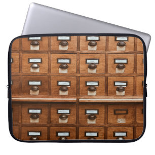 Housse Pour Ordinateur Portable Bac Brown en bois