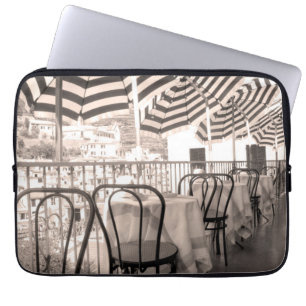 Housse Pour Ordinateur Portable Balcon restaurant pittoresque, Italie