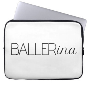 Housse Pour Ordinateur Portable "Baller" Ballerine