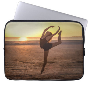 Housse Pour Ordinateur Portable Ballet sur la plage