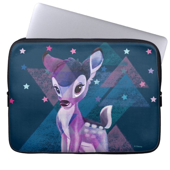 Housse Pour Ordinateur Portable Bambi géométrique Aurora graphique (Devant)