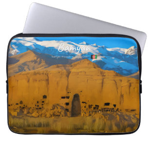 Housse Pour Ordinateur Portable Bamyan, Afghanistan - Vallée de la falaise de Boud
