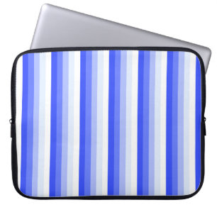 Housse Pour Ordinateur Portable Bandes d'ombre bleu royal