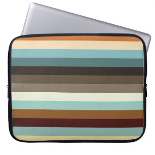 Housse Pour Ordinateur Portable Bandes rétro