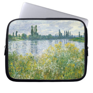 Housse Pour Ordinateur Portable Banques de Claude Monet   de la Seine, Vetheuil,