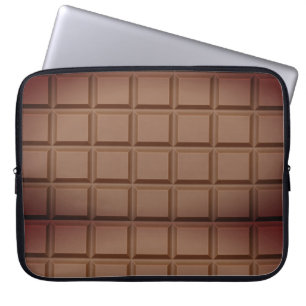 Housse Pour Ordinateur Portable Barre à bonbons au chocolat 
