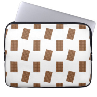 Housse Pour Ordinateur Portable Bars à chocolat Arrière - plan blanc