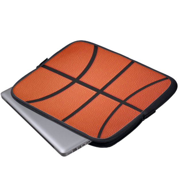 Housse Pour Ordinateur Portable Basket-ball (Devant bas)