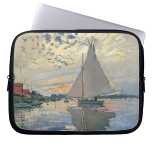 Housse Pour Ordinateur Portable Bateau à voile de Monet Impressionnisme français C