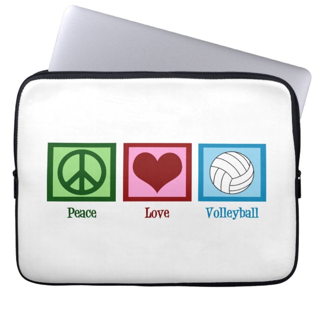 Housse Pour Ordinateur Portable Beau Volley (Devant)