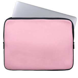 Housse Pour Ordinateur Portable Bébé rose couleur solide