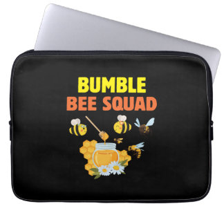 Housse Pour Ordinateur Portable Beekeeper Art Bumble Bee Squad 2