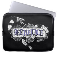 Beetlejus | Vapeur de sable enroulé sur le logo Be
