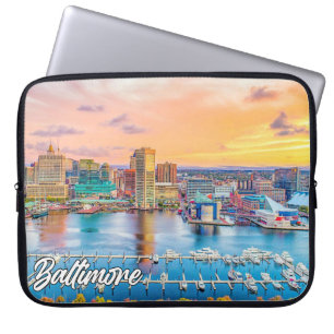 Housse Pour Ordinateur Portable Belle Baltimore, Maryland, USA