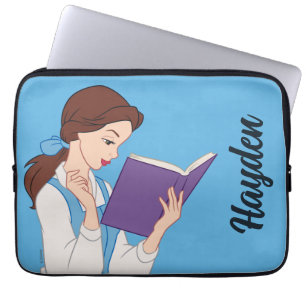 Housse Pour Ordinateur Portable Belle dans un livre