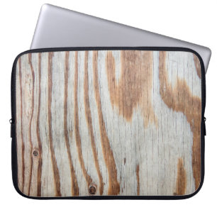 Housse Pour Ordinateur Portable Belle texture en bois ou fond abstrait, gr