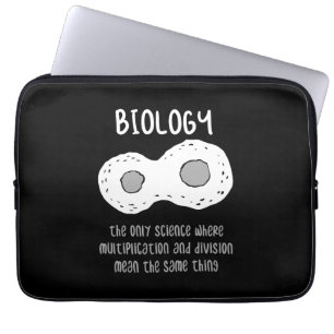 Housse Pour Ordinateur Portable Biologie - Biologie Le seul cadeau scientifique