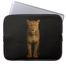 Housse pour ordinateur portable Black 4 Luxe, Léop
