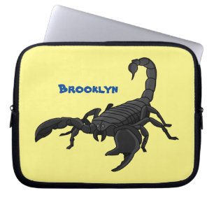 Housse Pour Ordinateur Portable Black hungry scorpion