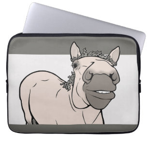 Housse Pour Ordinateur Portable Blague drôle de cheval drôle Amour de la grange