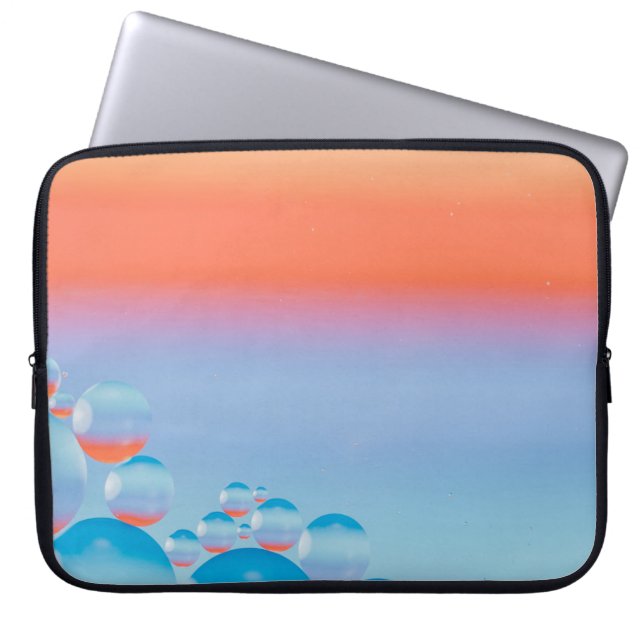 Housse Pour Ordinateur Portable Bleu (Devant)