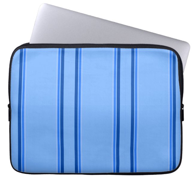 Housse Pour Ordinateur Portable Bleu sportif (Devant)