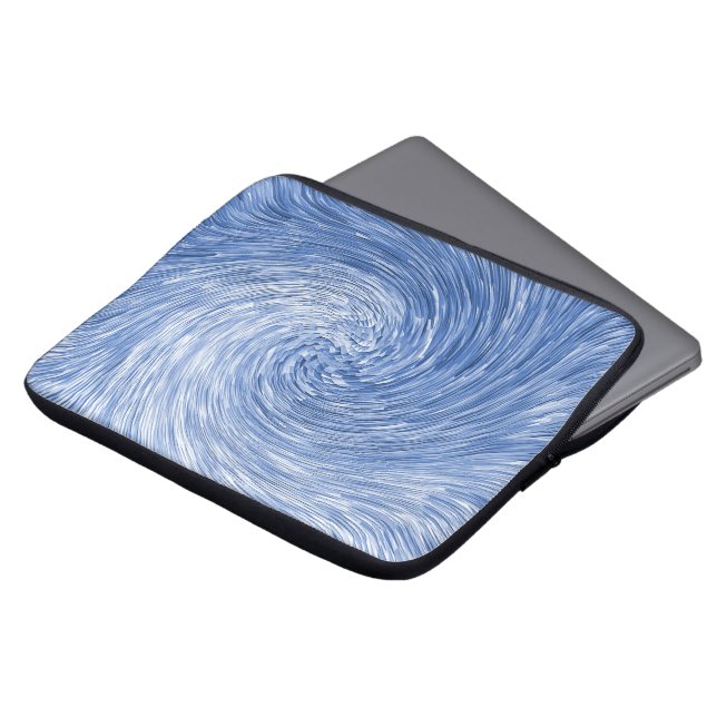 Housse Pour Ordinateur Portable Bleu vacillant....... (Devant haut)