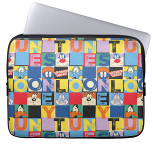 Housse Pour Ordinateur Portable Blocs de contrôle de caractères LOONEY TUNES™