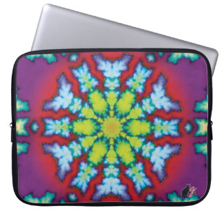 Housse Pour Ordinateur Portable Bloom Kaleidoscope Laptop Sleeve