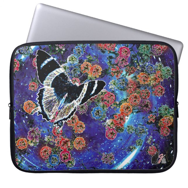 Housse Pour Ordinateur Portable Blooms stellaires (Devant)