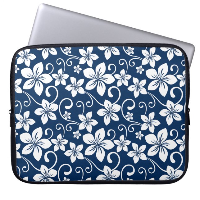 HOUSSE POUR ORDINATEUR PORTABLE BLUE HAWAII (EN MARINE) (Devant)