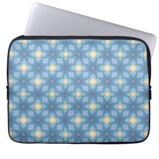 Housse Pour Ordinateur Portable Blue Patterned