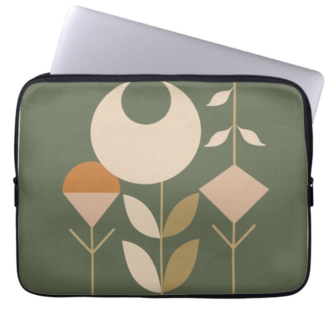 Housse Pour Ordinateur Portable Boho Abstrait Lily (Devant)