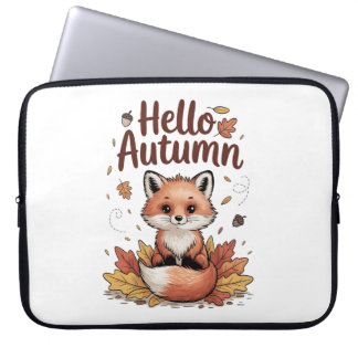 Housse Pour Ordinateur Portable Bonjour Automne