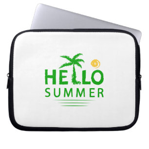 Housse Pour Ordinateur Portable Bonjour été