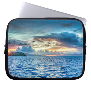Housse Pour Ordinateur Portable Bora Bora beau coucher de soleil