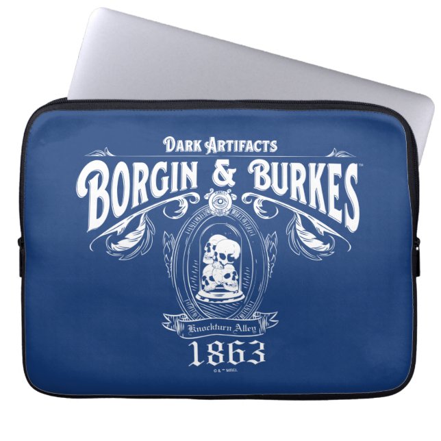 Housse Pour Ordinateur Portable BORGIN & BURKES™ Artefacts foncés Magasin graphiqu (Devant)
