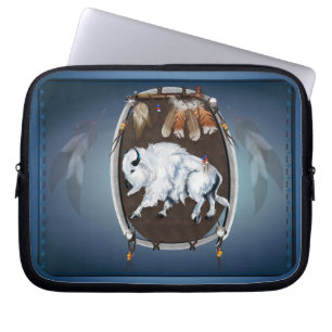 Housse Pour Ordinateur Portable Bouclier blanc de Buffalo
