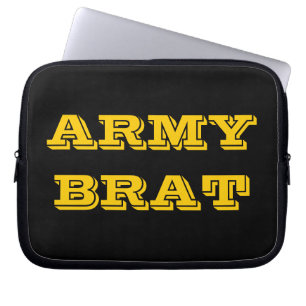 Housse Pour Ordinateur Portable Brat de l'Armée de Manches Ordinateur Portable