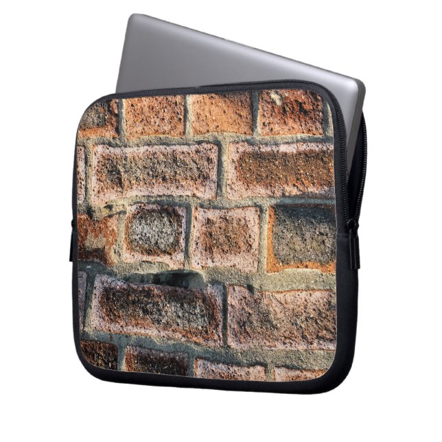 HOUSSE POUR ORDINATEUR PORTABLE BRIQUES (devant gauche)