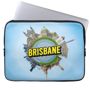Housse Pour Ordinateur Portable Brisbane petite planète monumentale architecture