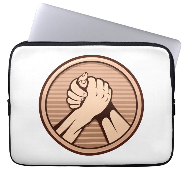 Housse Pour Ordinateur Portable Bronze (Devant)