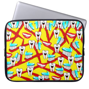 Housse Pour Ordinateur Portable Brosse à dents à manches pour ordinateur portable,