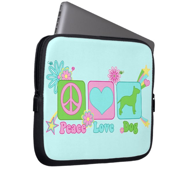 Housse Pour Ordinateur Portable BullTerrier.png (Devant droit)