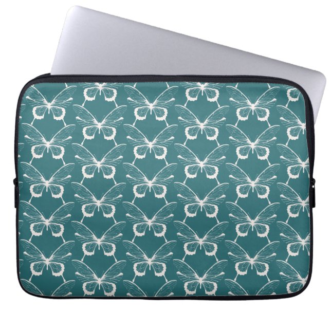 Housse Pour Ordinateur Portable Butterfly Laptop Sleeve (Devant)
