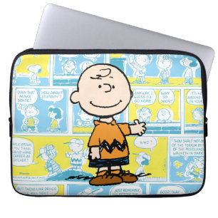 Housse Pour Ordinateur Portable cacahuètes   Charlie Brown Motif de bande dessinée