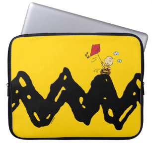 Housse Pour Ordinateur Portable cacahuètes Charlie Brown volant Kite