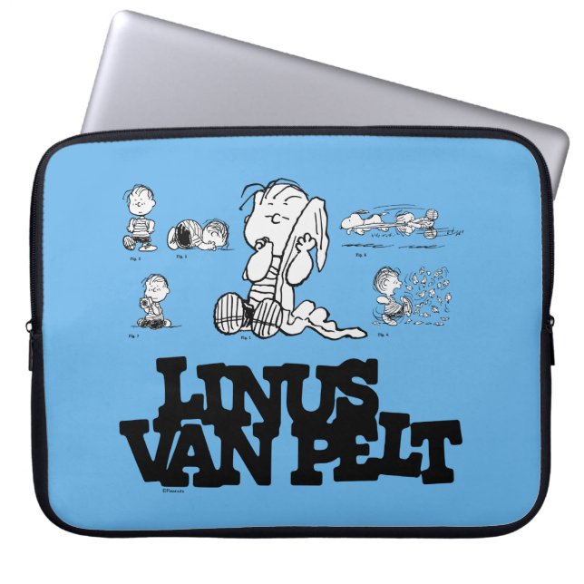Housse Pour Ordinateur Portable cacahuètes | Linus (Devant)